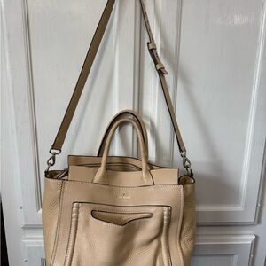 Kate Spade Tan Shoulder Bag with Versatile Design